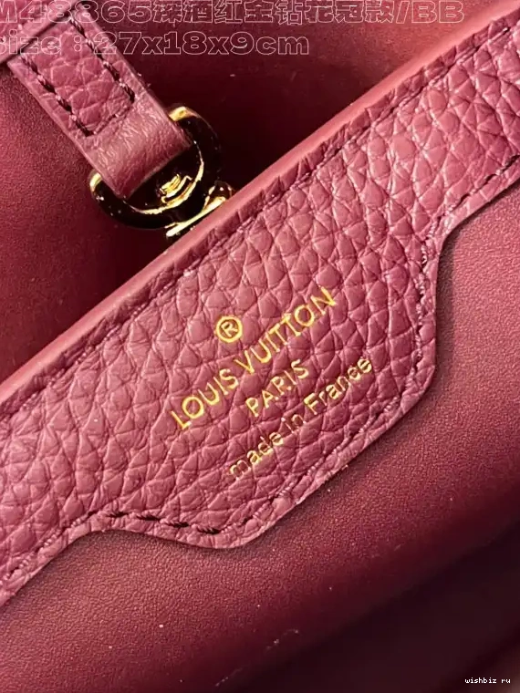 WIS CAPUCINES VUITTON BB-27*18*9CM LOUIS 0331